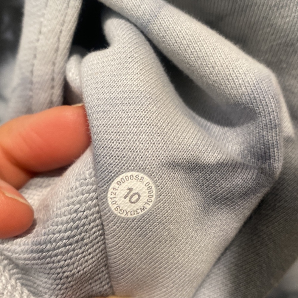 lululemon City Sweat Earth Dye in Earth Color Stone size 10 - Picture 5 of 5